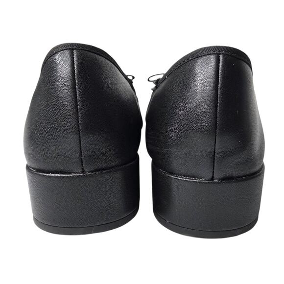 Jellypop Womens Comfort Fit Black Bow Ballet Flats Slip On SZ 9.5 M Office - Picture 5 of 11